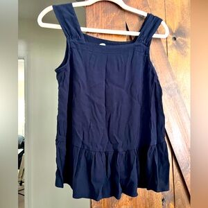 LOFT Navy Tank Blouse